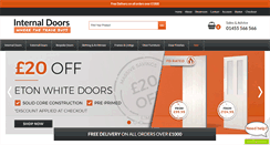 Desktop Screenshot of internaldoors.co.uk